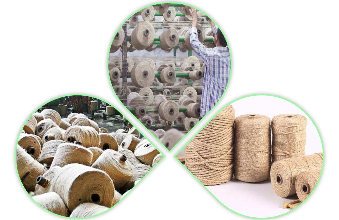 "Jute yarn top B"